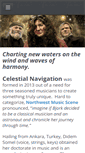Mobile Screenshot of celestialnavigationmusic.com